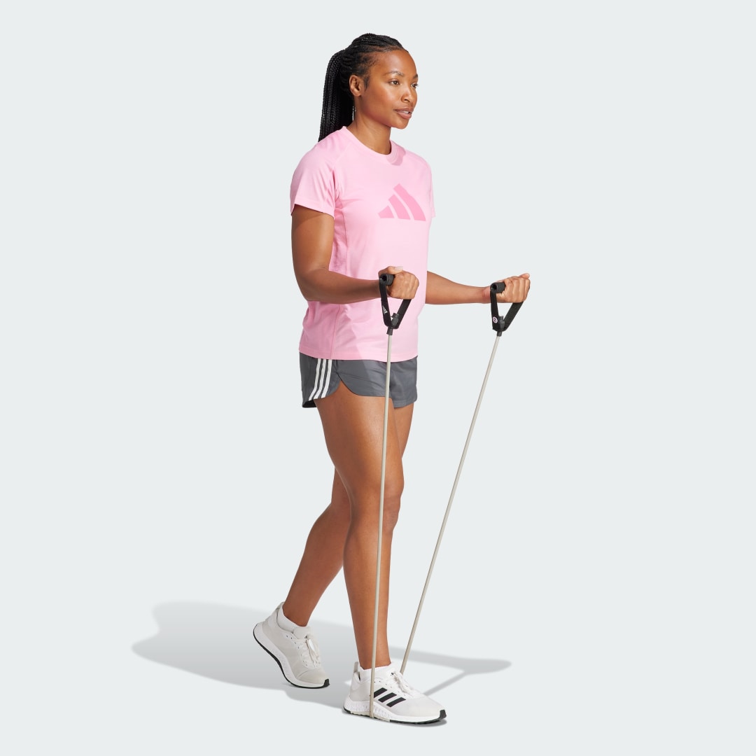 adidas Playera de Entrenamiento Train Essentials Big Performance Logo Mujer, Bliss rosa/rosa fusion
adidas Playera de Entrenamiento Train Essentials Big Performance Logo Mujer, Bliss rosa/rosa fusion