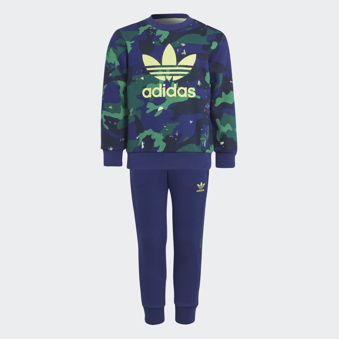 фото Комплект: джемпер и брюки camo print adidas originals