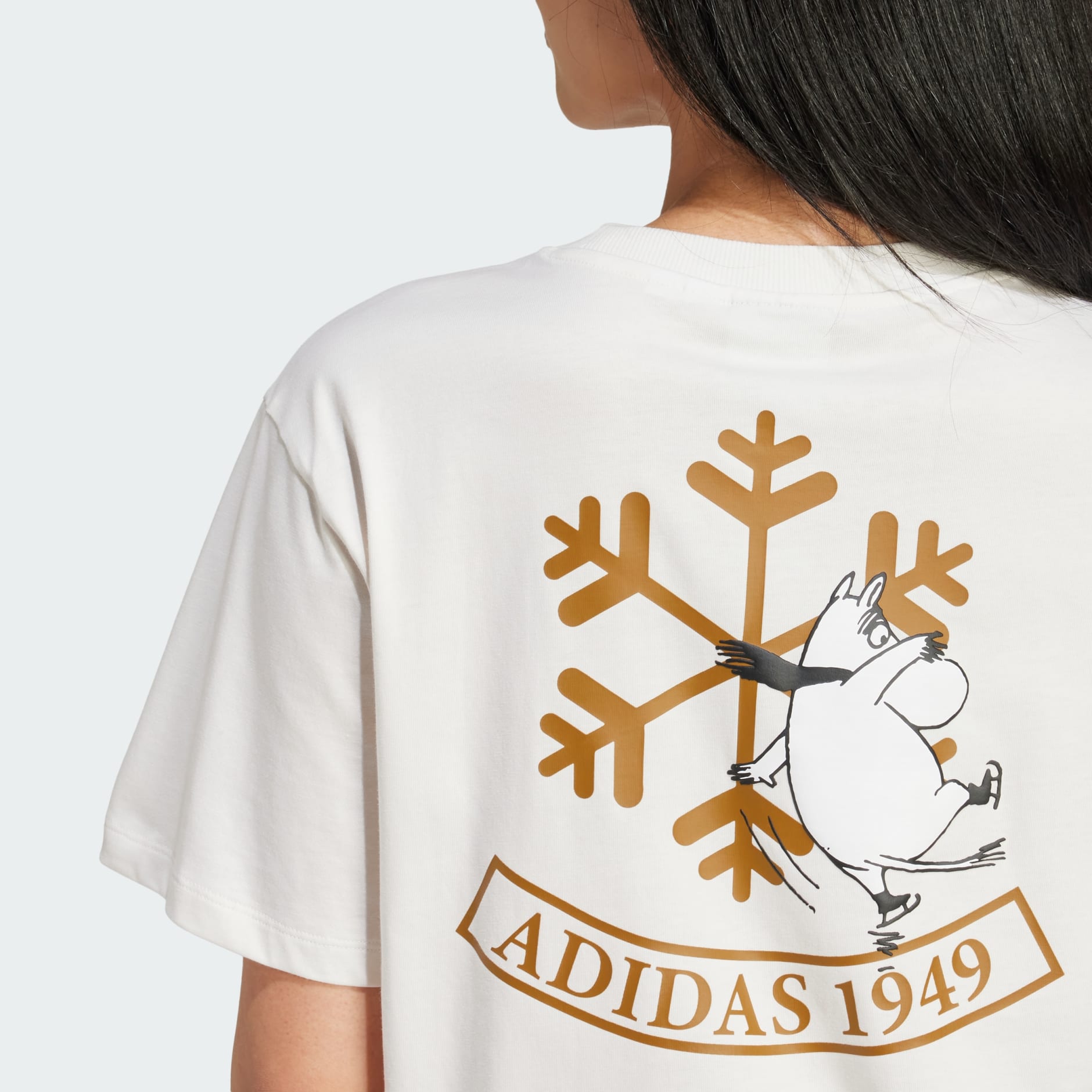 Women S Clothing Adidas Originals X Moomin Short Sleeve Tee White