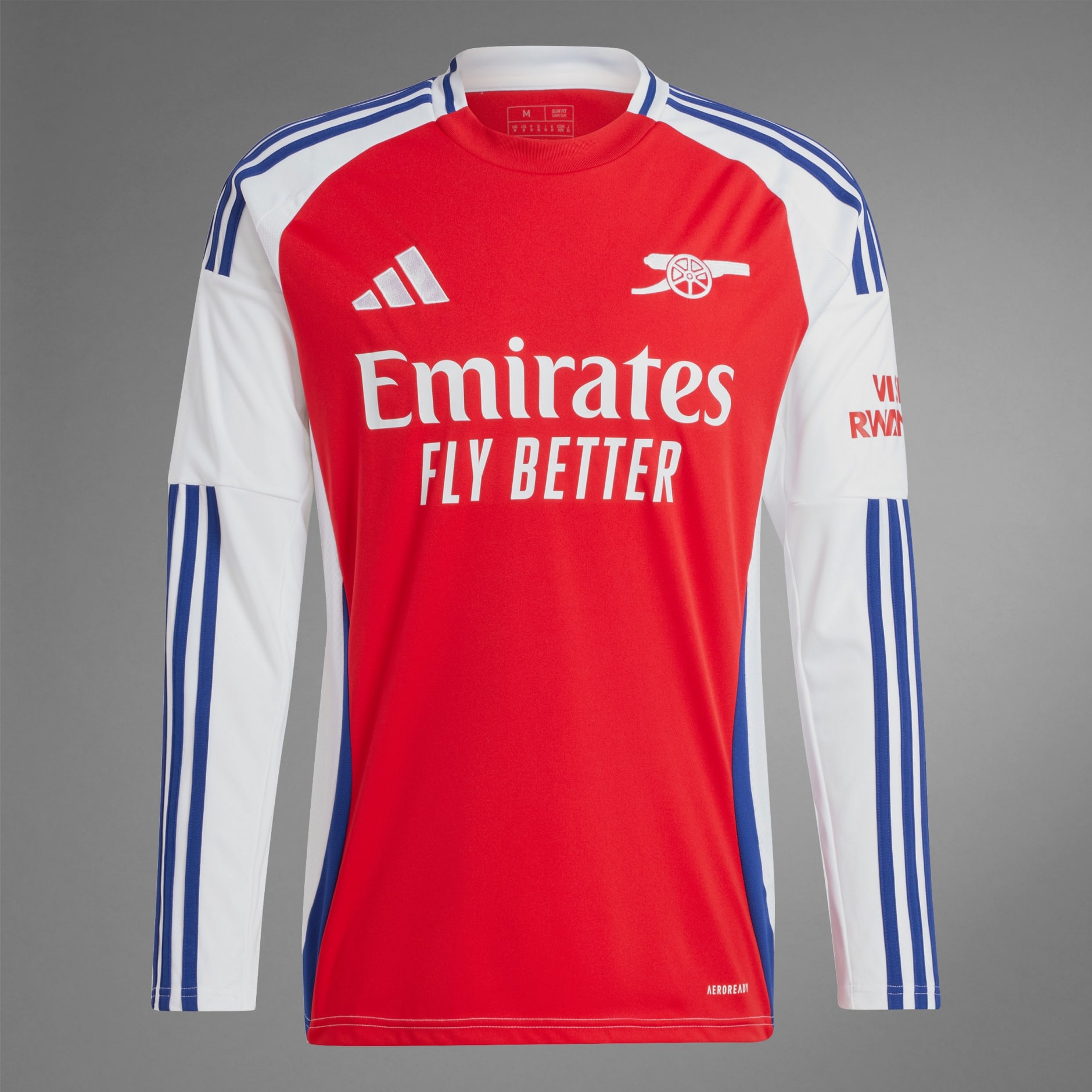 Clothing Arsenal Long Sleeve Home Jersey Red Adidas South