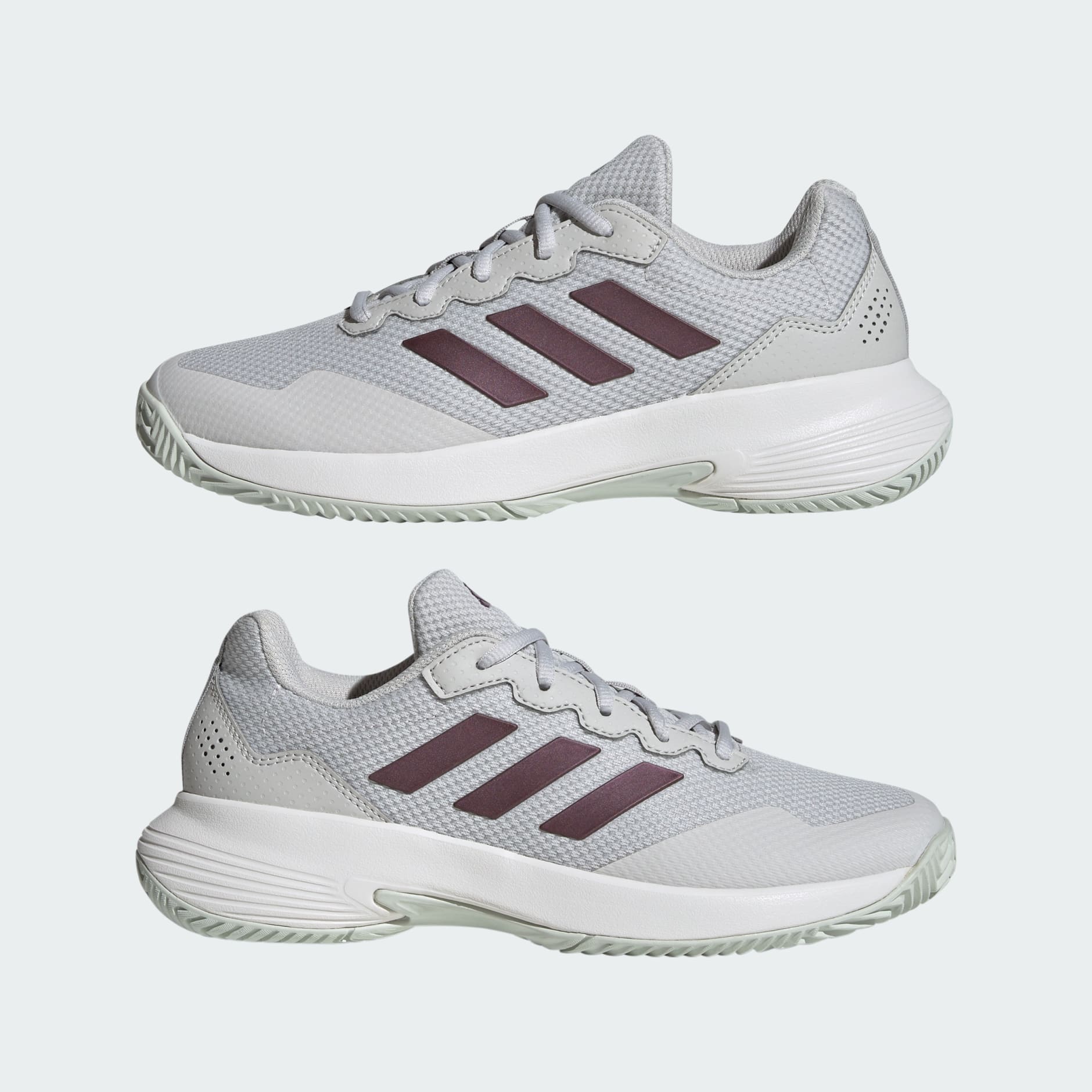 Adidas Gamecourt 2 0 Tennis Shoes Grey Adidas UAE