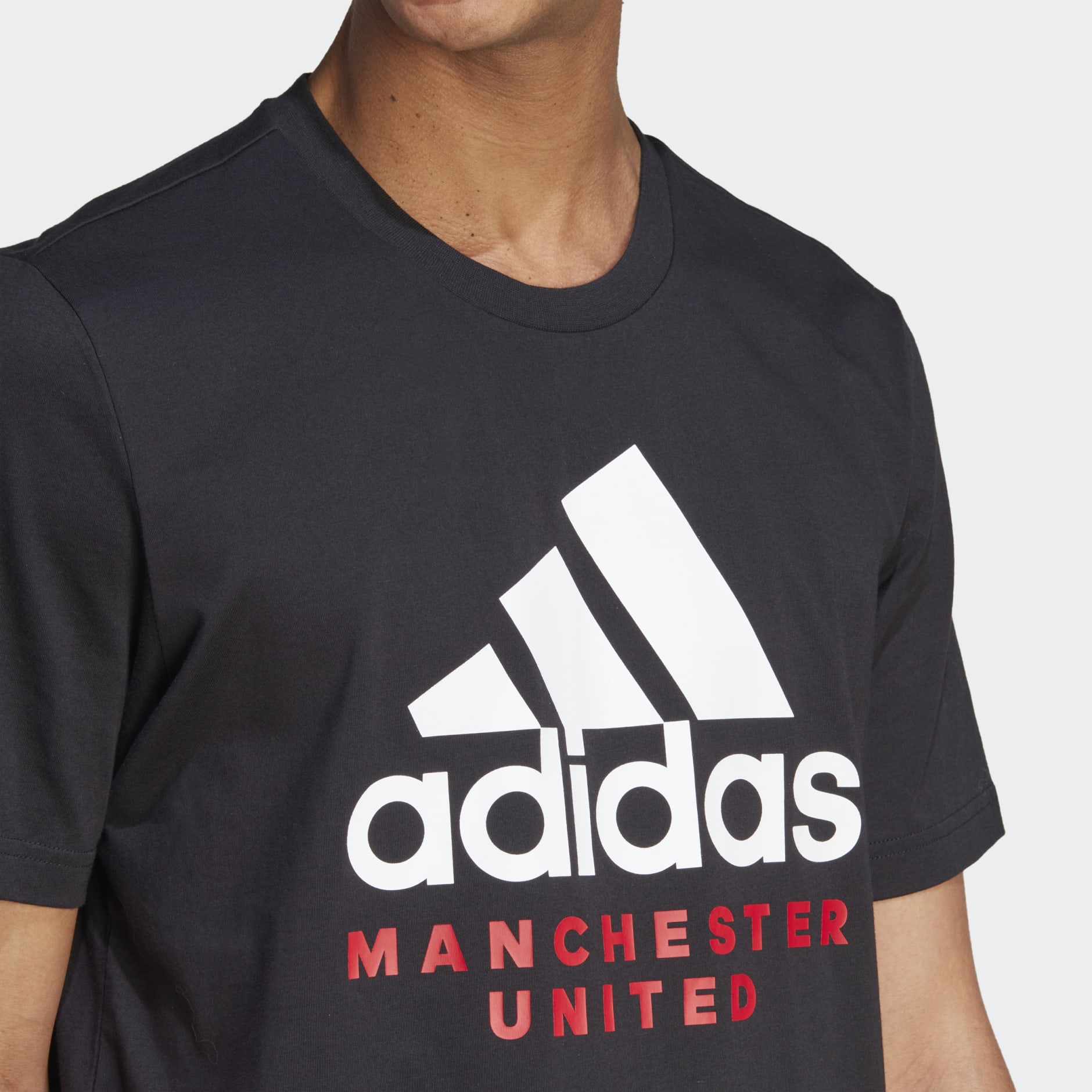 Adidas Manchester United Dna Graphic Tee Black Adidas Iq