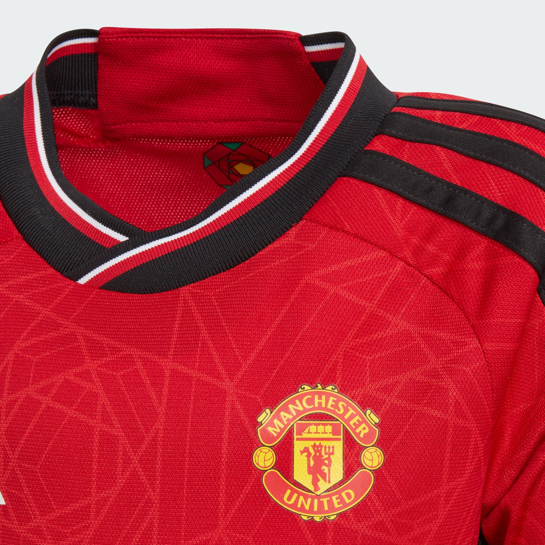 Adidas Manchester United 23 24 Home Mini Kit Red Adidas KE