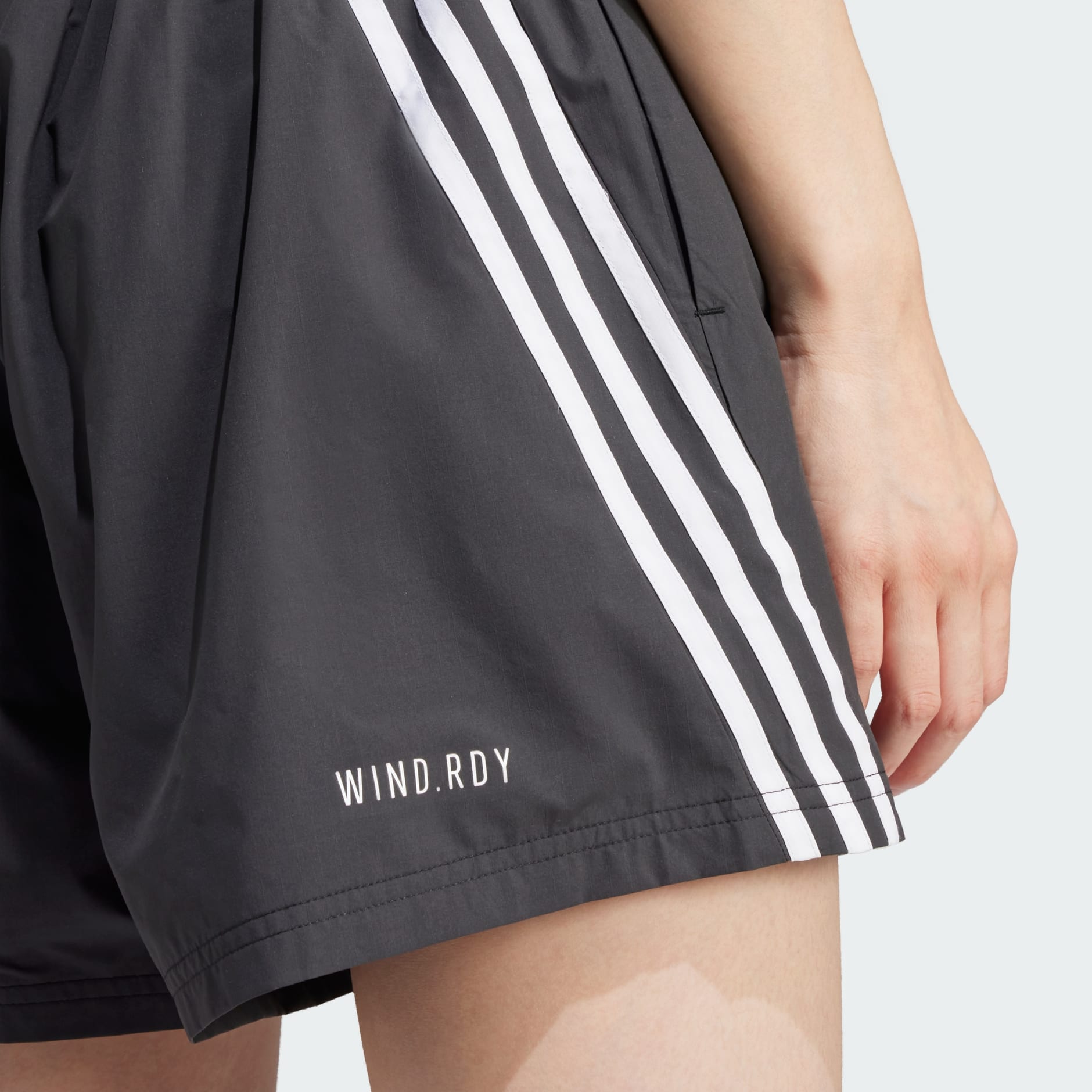 Adidas Future Icons 3 Stripes Woven Shorts Black Adidas UAE