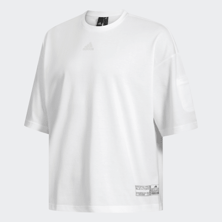 Camiseta ID Homem adidas, Branco