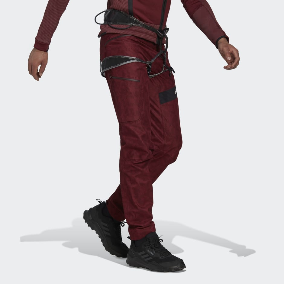 Clothing Terrex Techrock Rain Rdy Pants Burgundy Adidas South Africa