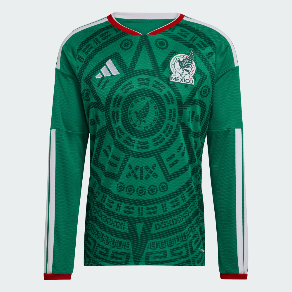 Mexico 26 Home Long Sleeve Jersey