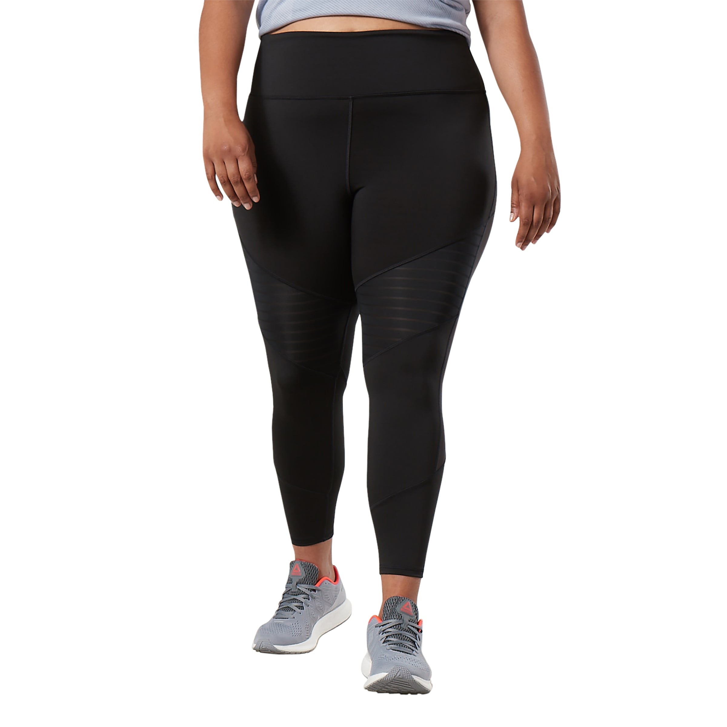 reebok studio mesh tights