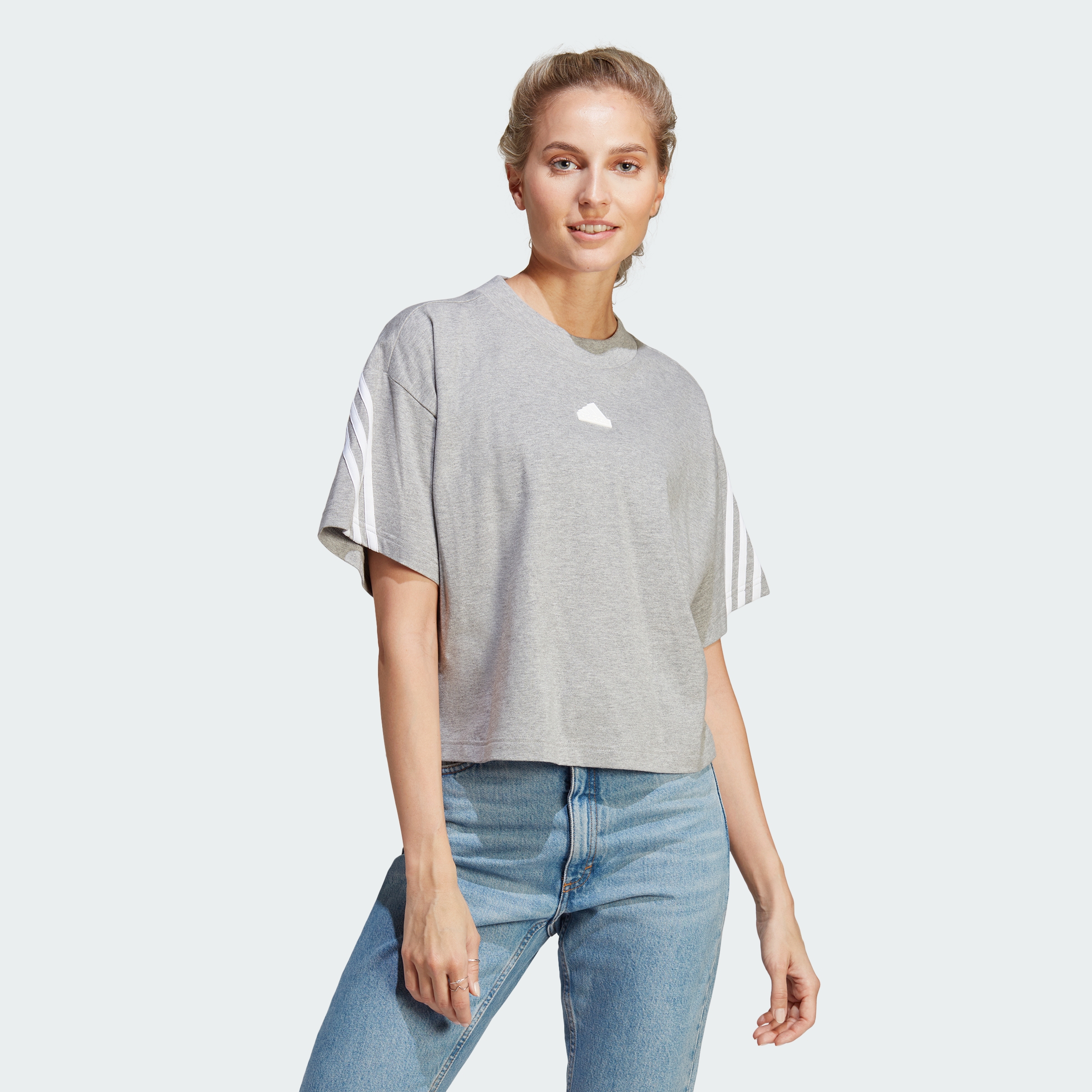 футболка adidas women Future Icons с 3 полосками для женщин