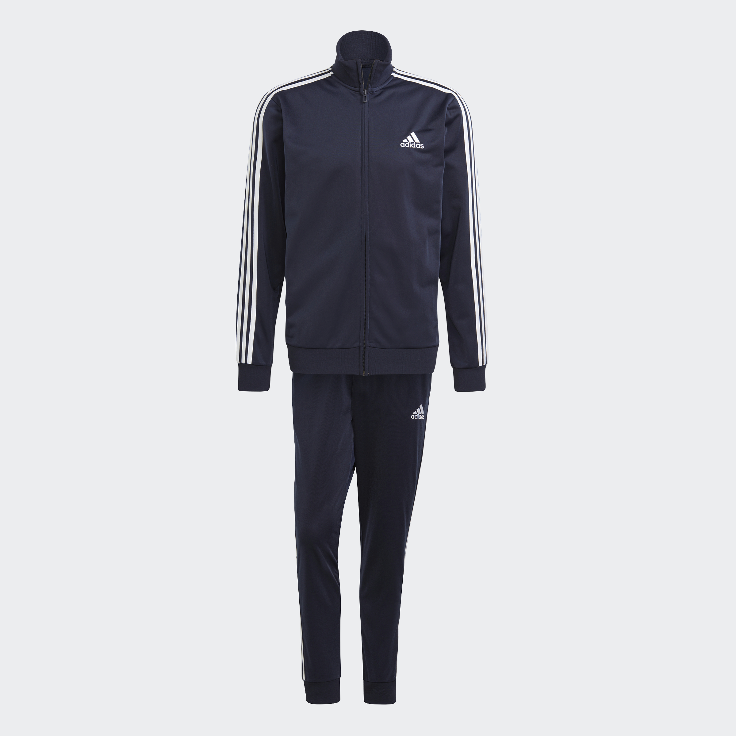 adidas men Essentials 3-Stripes Track Suit