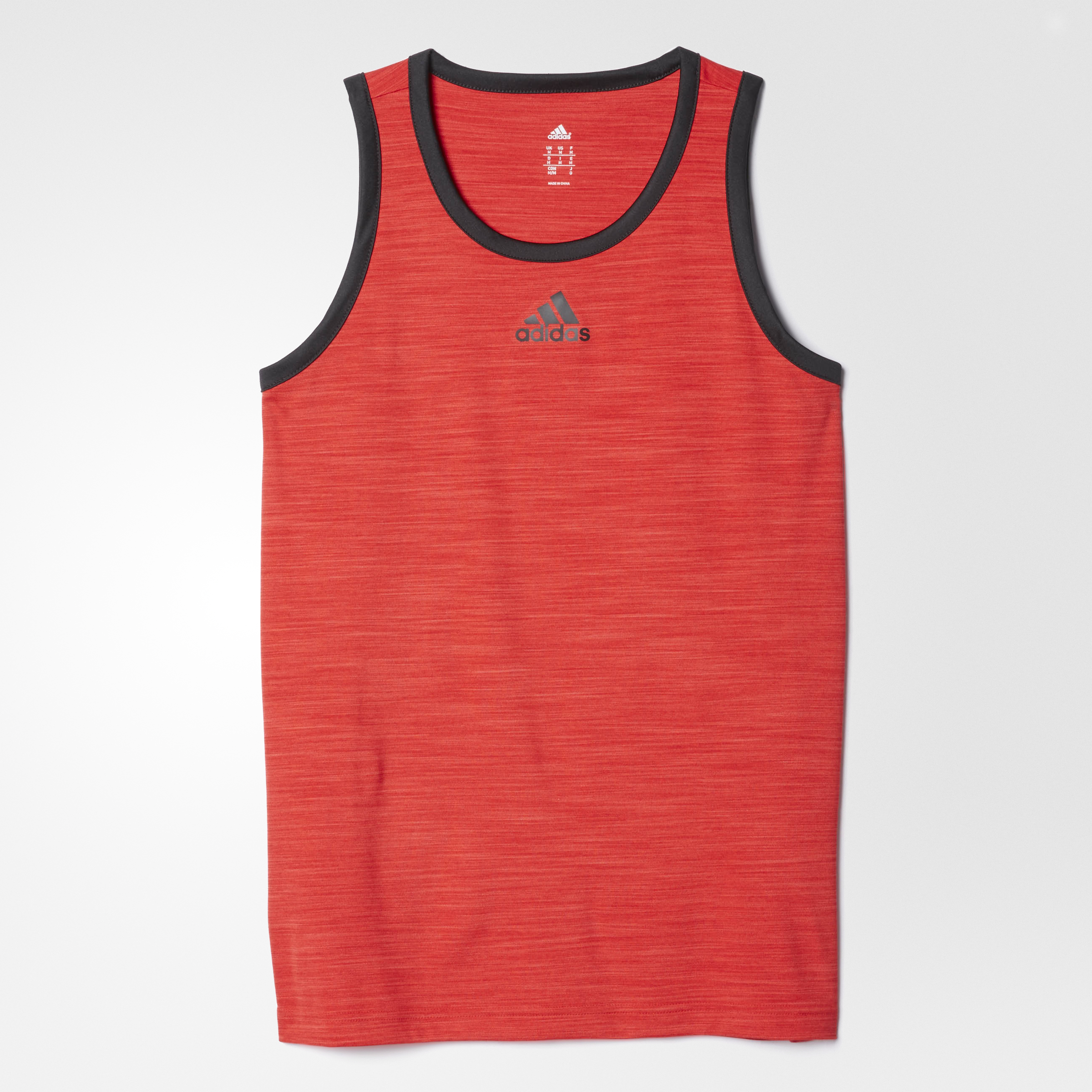 adidas men's heathered tank top