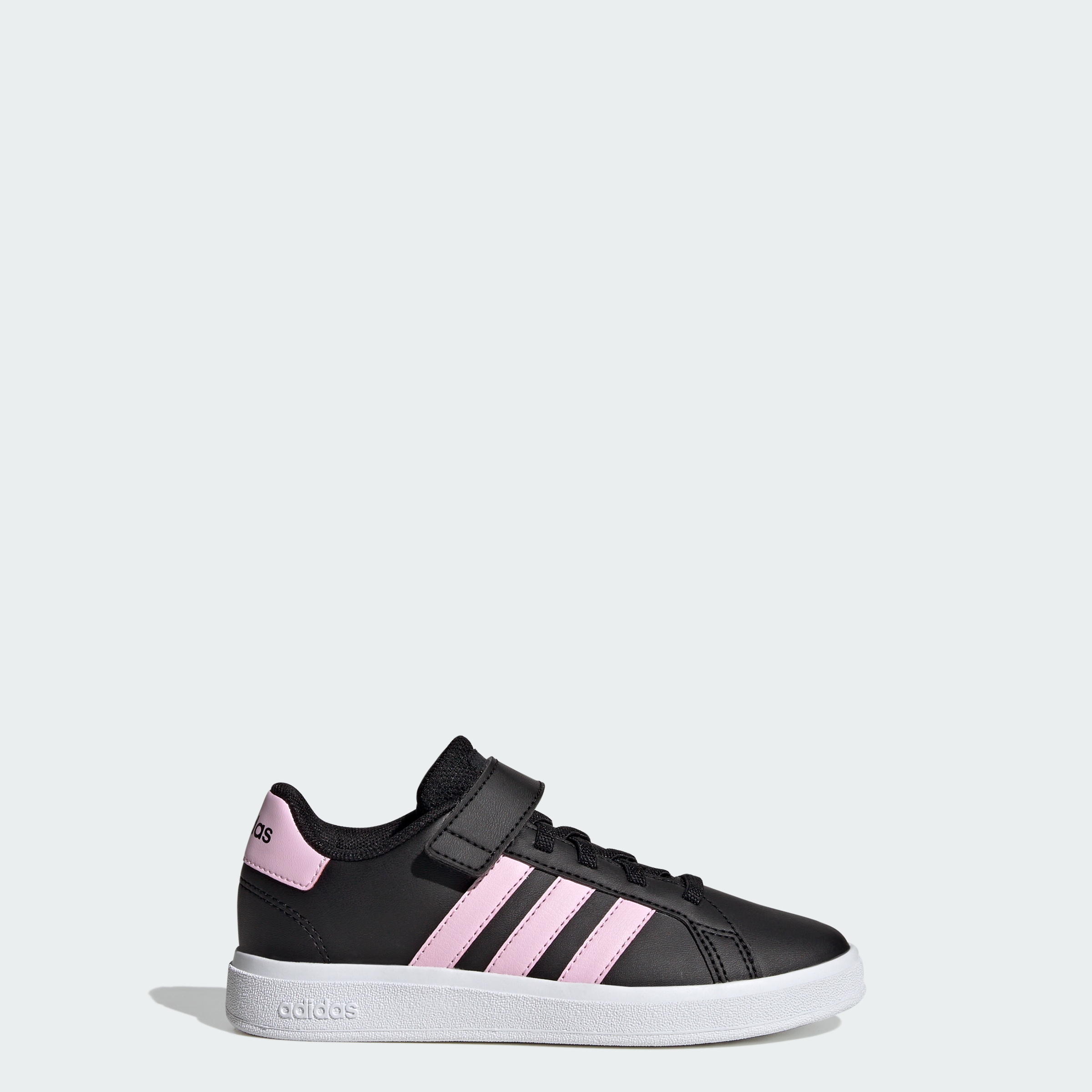 adidas kids Grand Court Court Elastic Lace and Top Strap Shoes