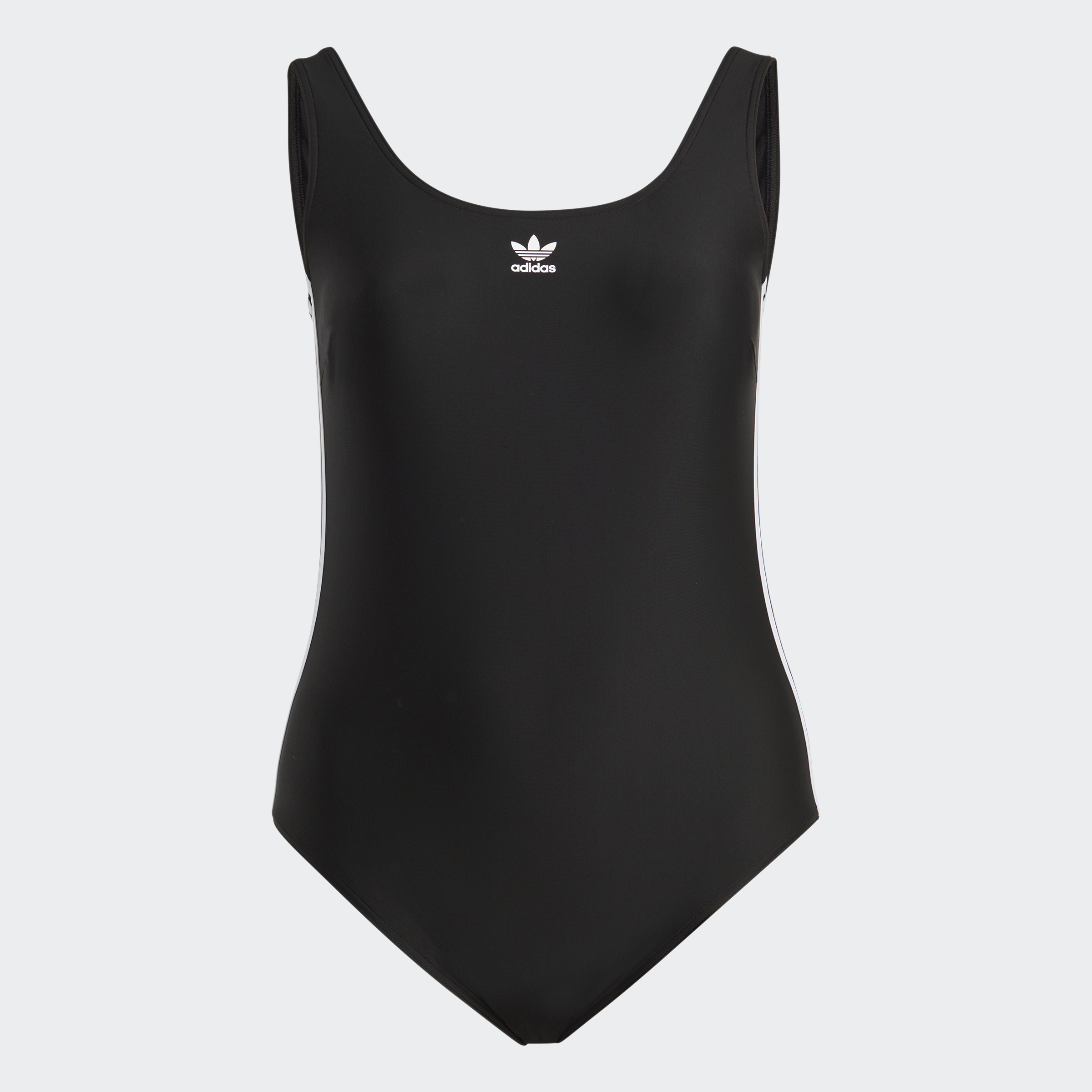 женский купальник adidas Adicolor в 3 полосы (большой размер)