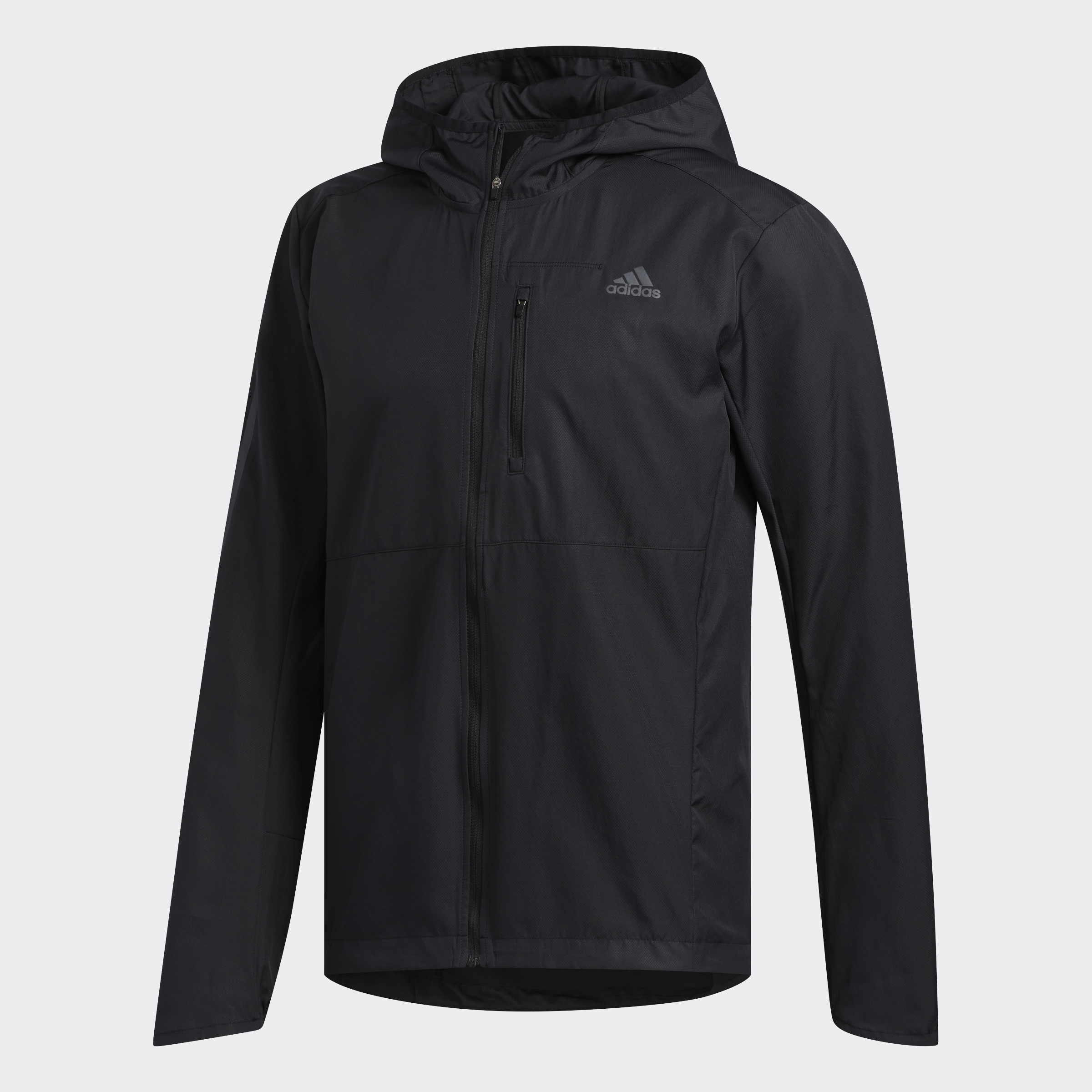 Image 2 - adidas Own the Run Hooded Wind Jacket Men's
