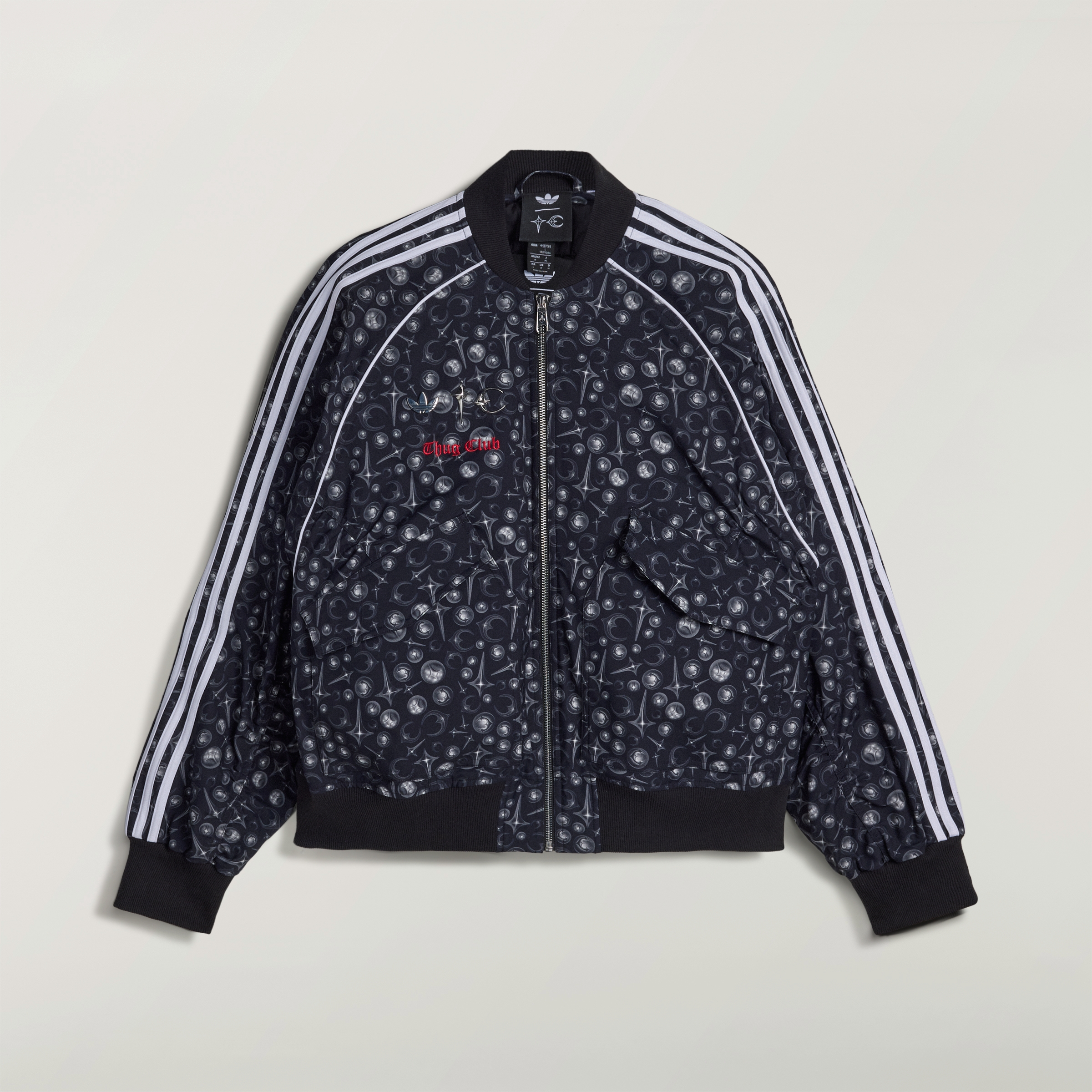 Thug Club x adidas Superstar Track Jacket "BLACK"