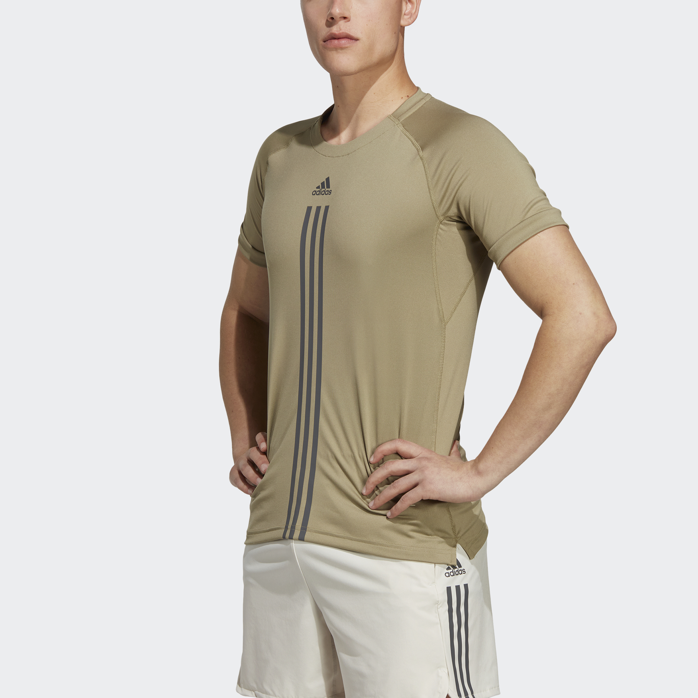 adidas AlphaStrength Men's Tee (Orbit Green)