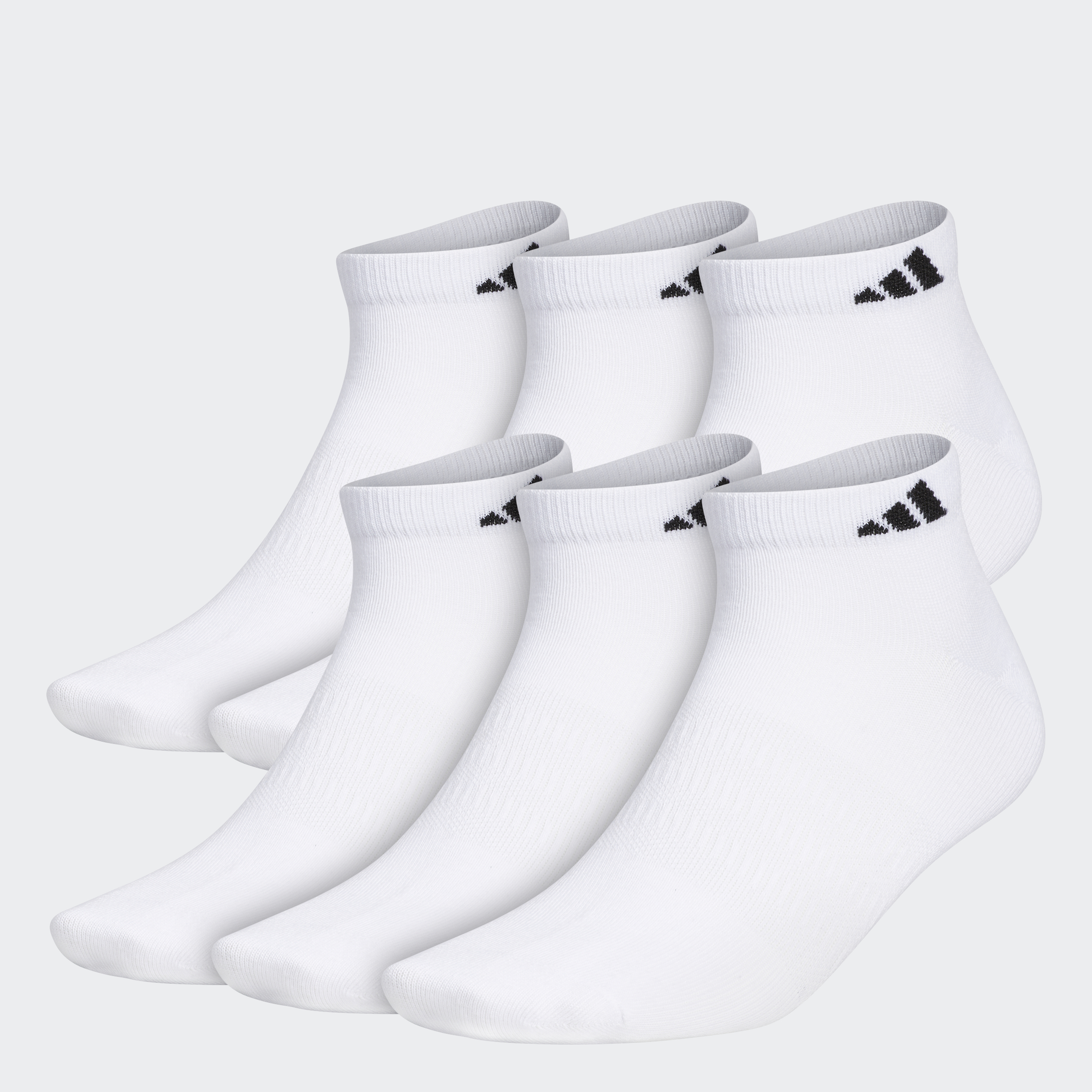 adidas 6-Pairs Men's Superlite Low-Cut Socks