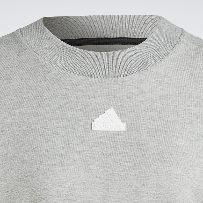 Grey Future Icons 3-Stripes Sweatshirt