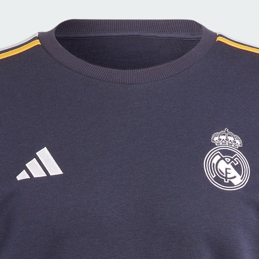 Μπλε Real Madrid Crew Sweatshirt
