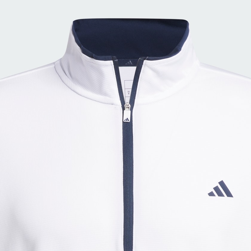 bílá Top Lightweight Half-Zip