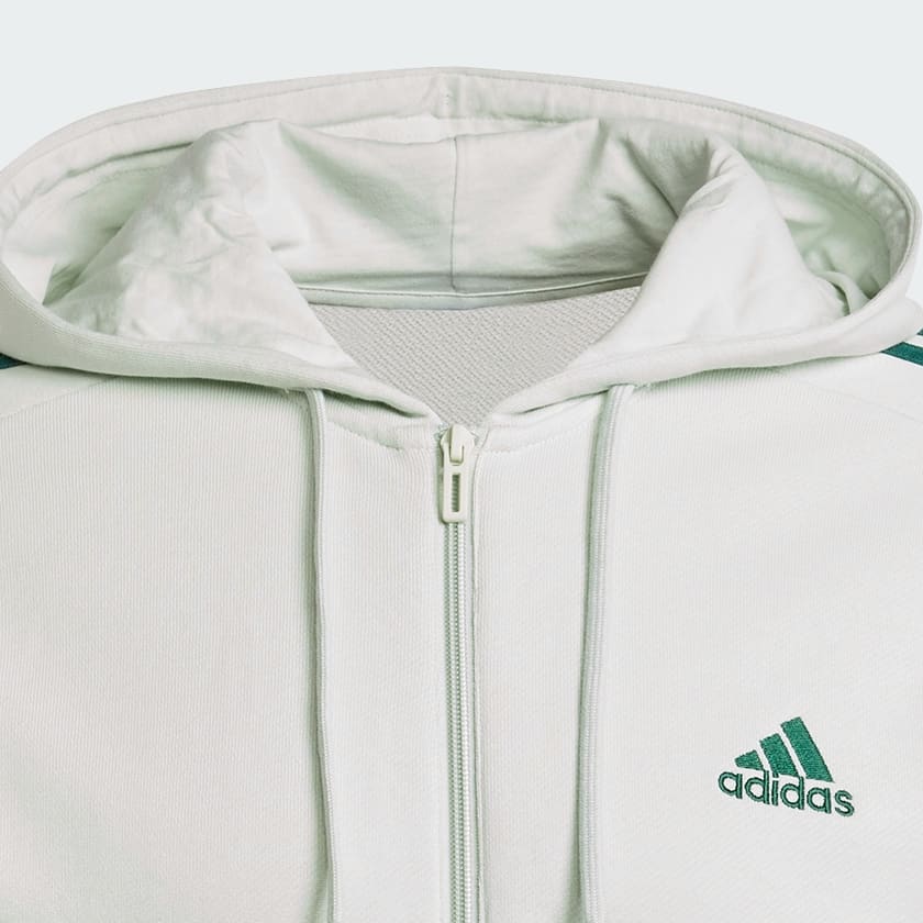 Verde Chaqueta con capucha Essentials French Terry 3 bandas