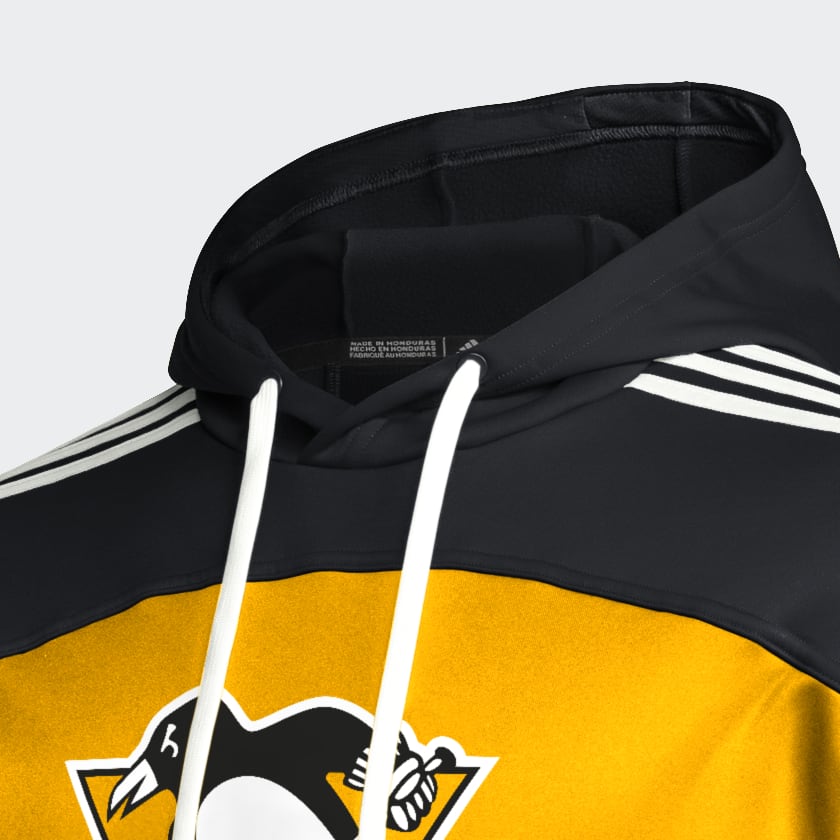 Yellow Penguins Pullover Hoodie