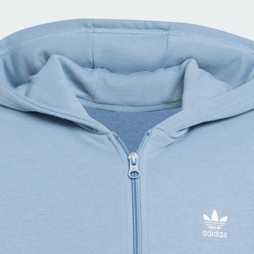 Blue Full-Zip Hoodie Kids