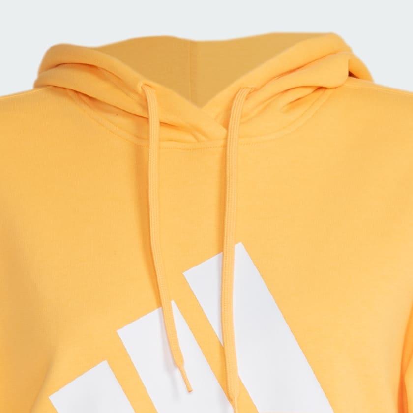 Amarillo Sudadera con Capucha Essentials Logo Grande Regular Felpa
