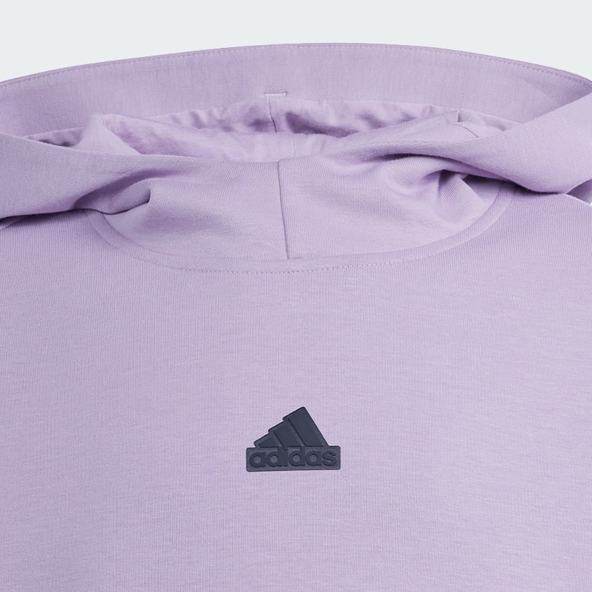 Roxo Moletom Capuz Infantil adidas Z.N.E.