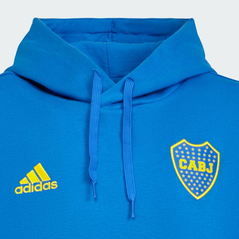 Azul Buzo Azul con Capucha Boca Juniors