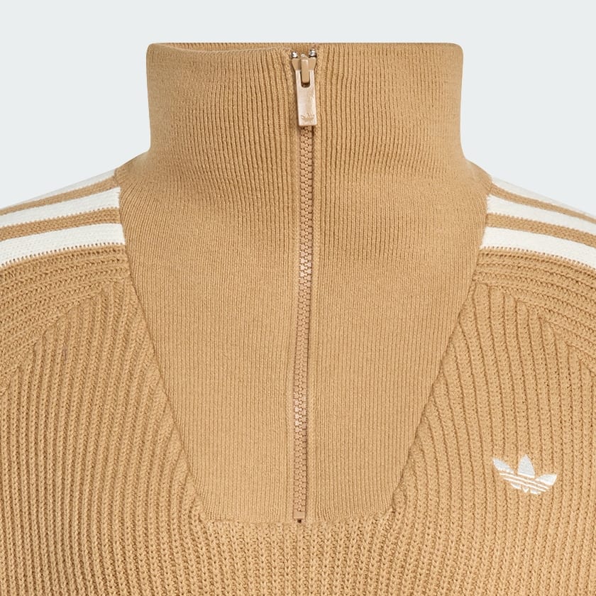 Cafe SUDADERA adidas ORIGINALS CON CUELLO ALTO Y CIERRE CORTO