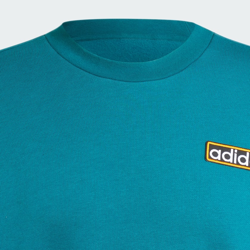 Turquoise Adibreak Crew Sweatshirt