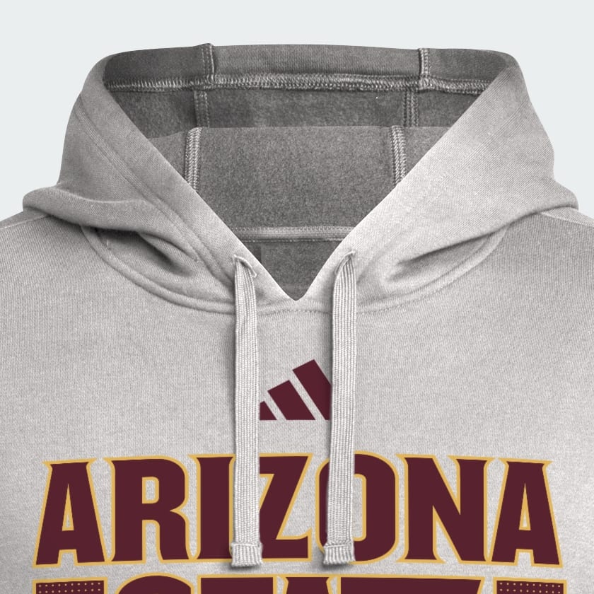 adidas ASU Sideline Hoodie - Grey | Free Shipping with adiClub