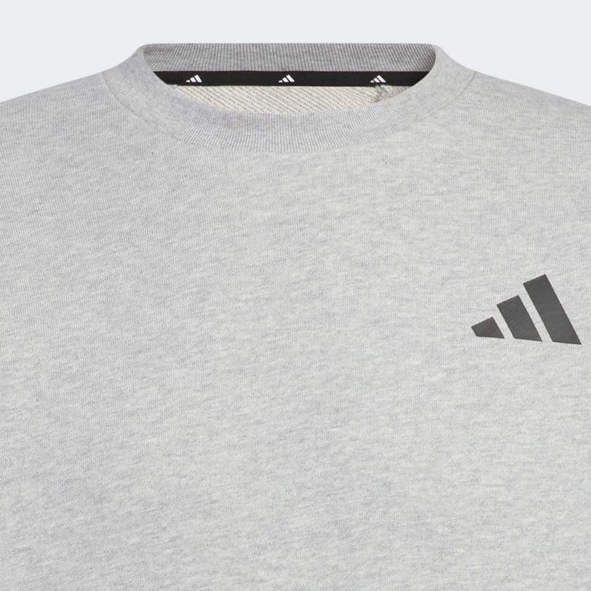 グレー ワーディングパック ルーズフィット 厚手のフレンチテリー スウェットシャツ