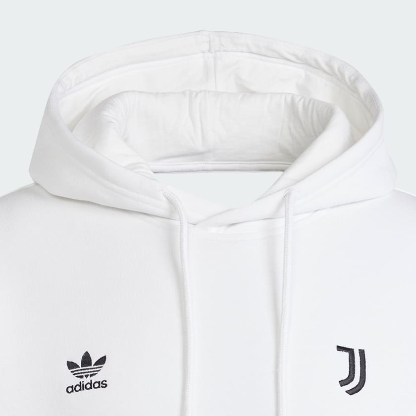 Trefoil Hoodie Men\'s adidas US | Soccer White Juventus - adidas Essentials |
