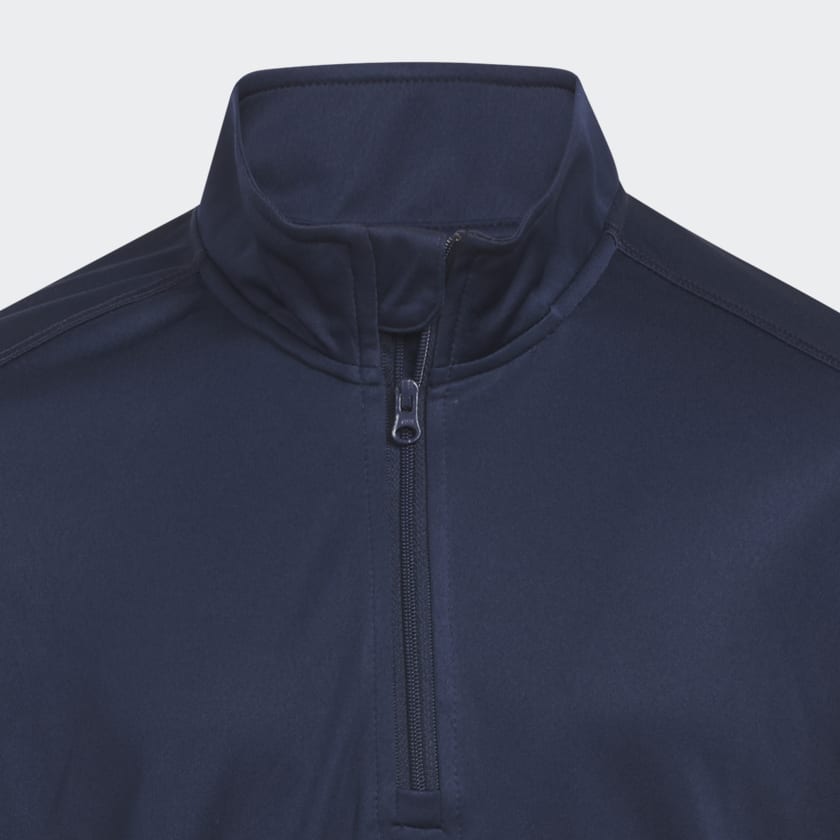 Blau Heather Quarter Zip Pullover