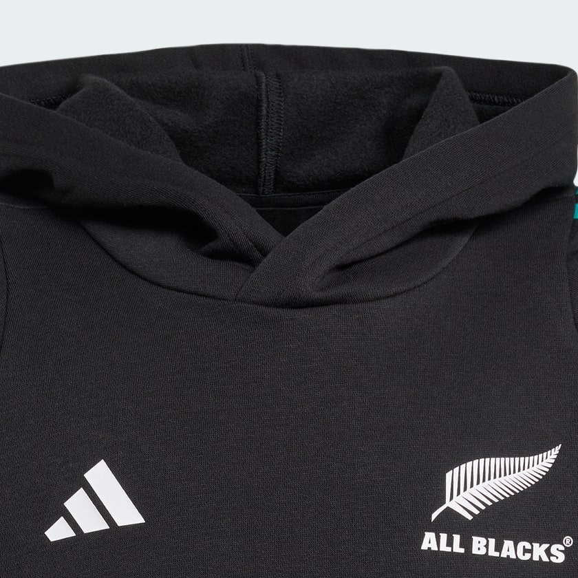 Svart All Blacks Hettegenser