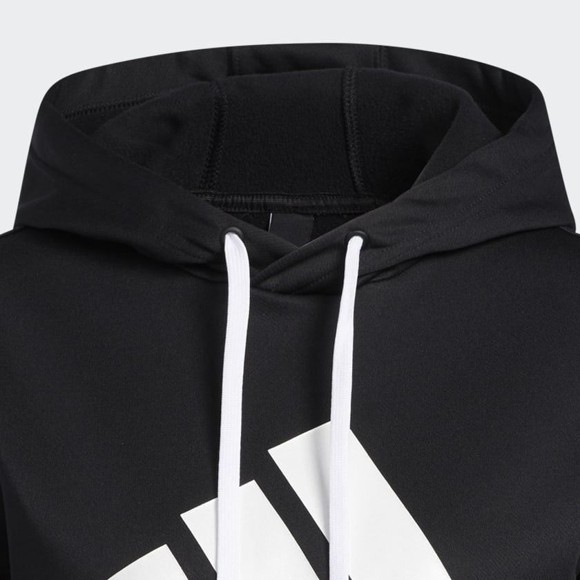 Negro Polera con Capucha Game and Go Logo Grande