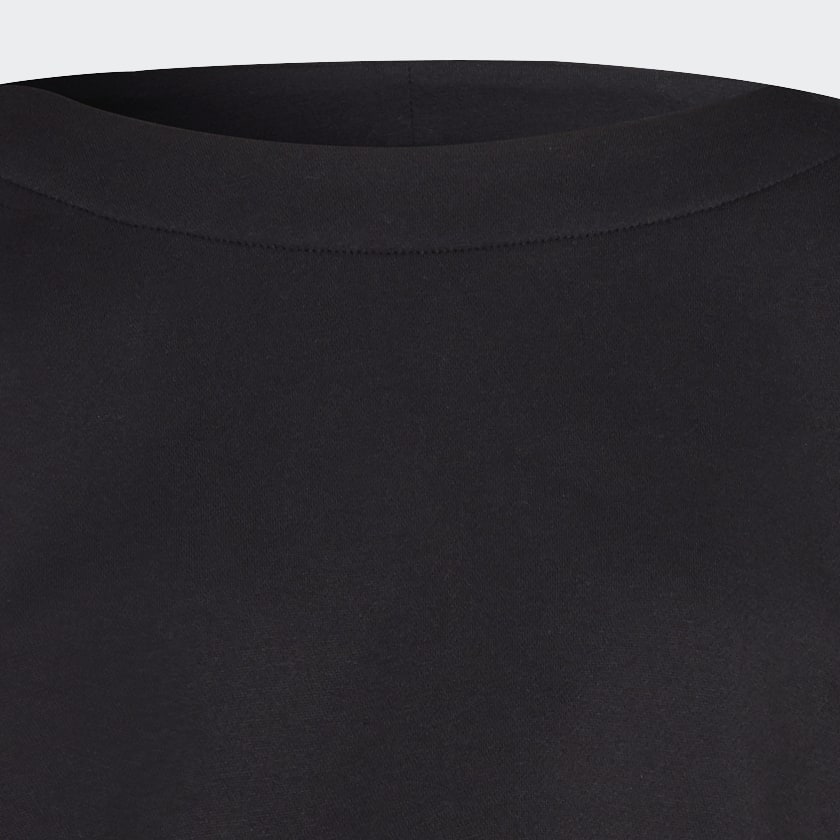 Black adidas Sportswear Studio Lounge Fleece Sweatshirt