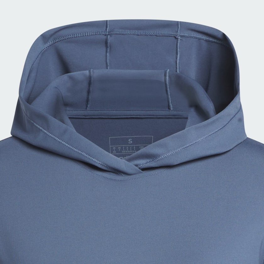 Azul Polerón con capucha de golf Performance