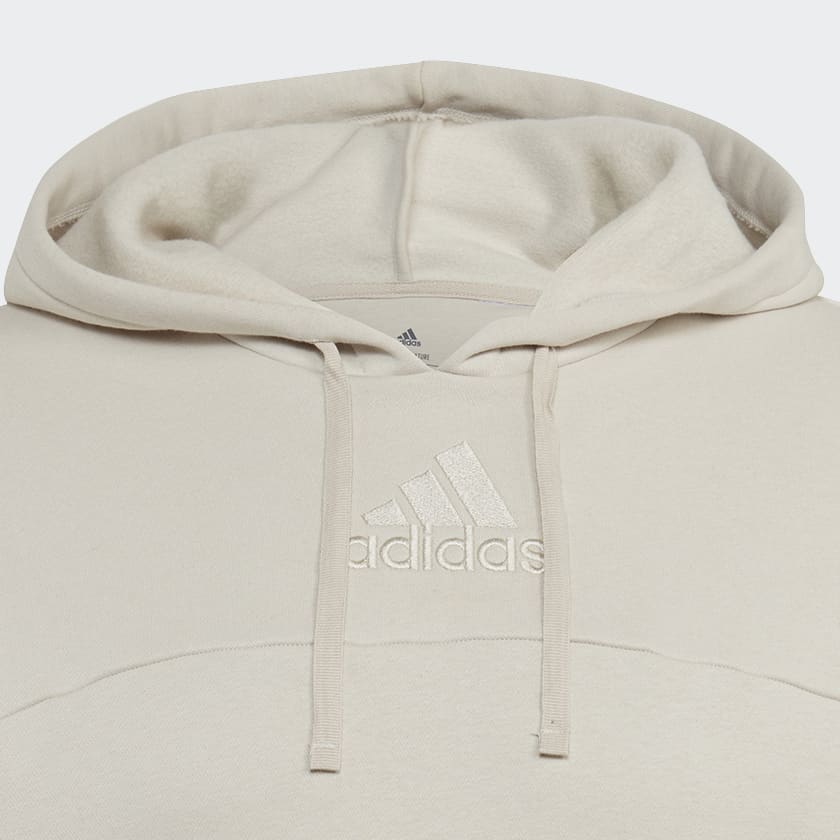 bézová Mikina s kapucňou Studio Lounge Fleece