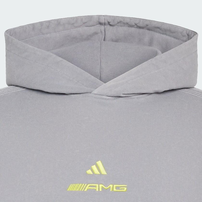 Grey AMG WASHED HOODIE