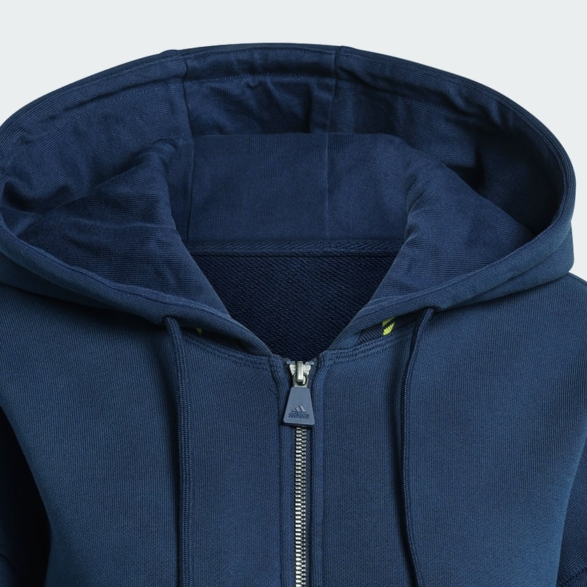 Azul Buzo con capucha EQT por encima de la cintura