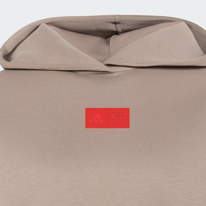 Marron SUDADERA REFINADA CON CAPUCHA AUDI REVOLUT F1 TEAM