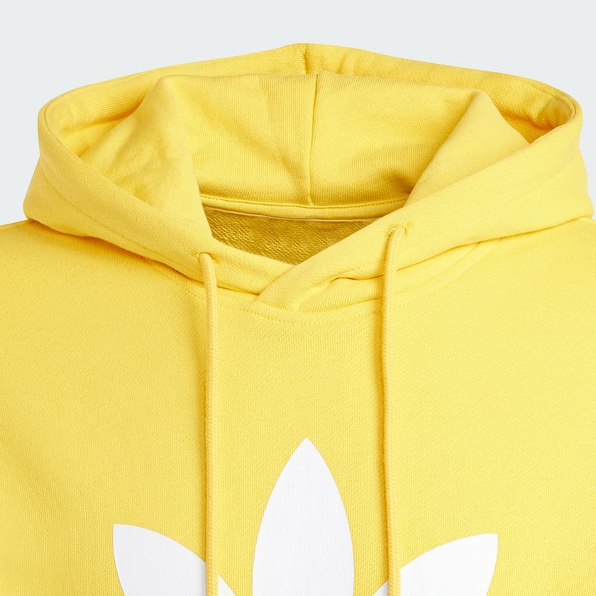 Amarelo Moletinho com Capuz Adicolor Classics Trefoil