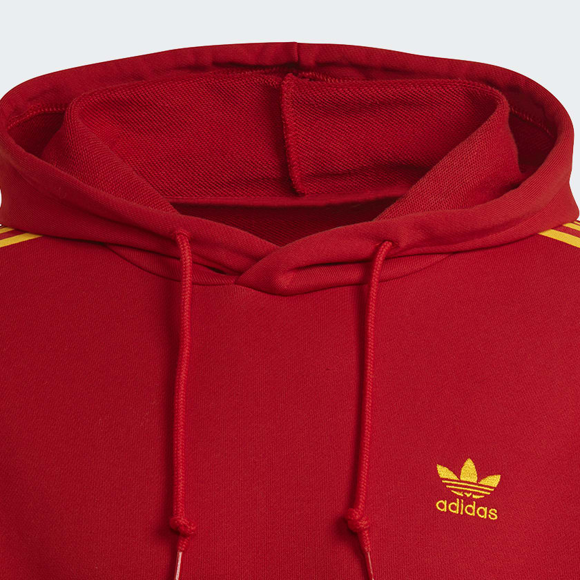 Rosso Hoodie 3-Stripes