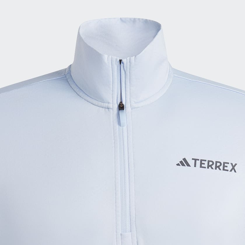 Blue Terrex Multi 1/2 Zip Fleece Sweatshirt