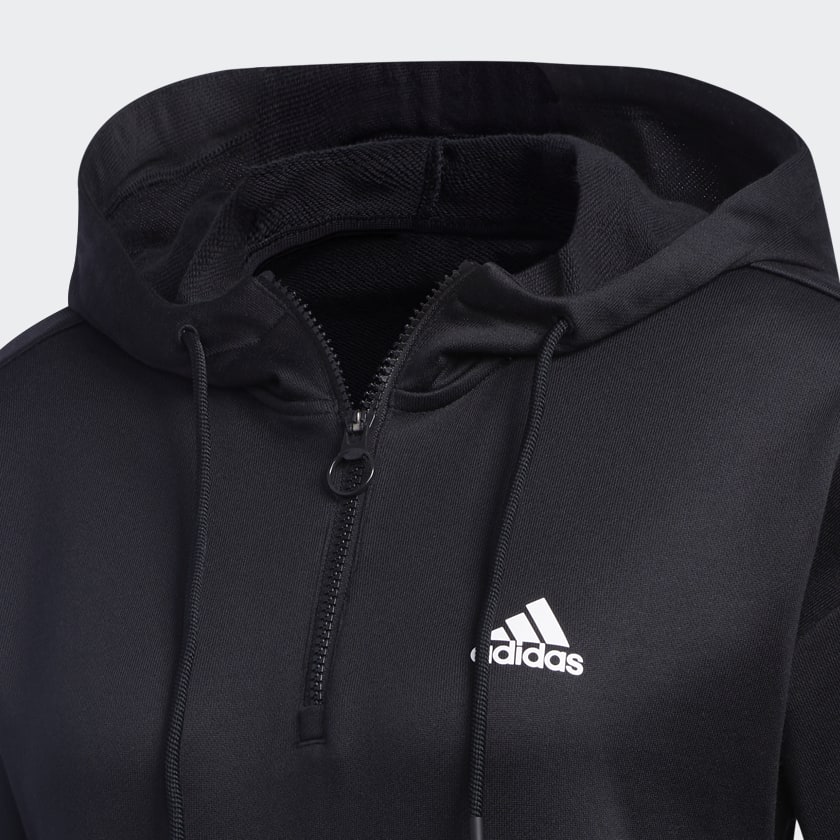 adidas New Authentic Hoodie Black adidas New Zealand