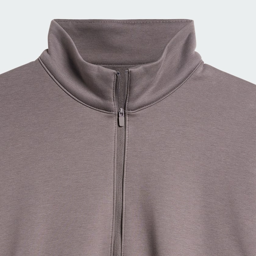 Brązowy Bluza adidas Basketball Half-Zip