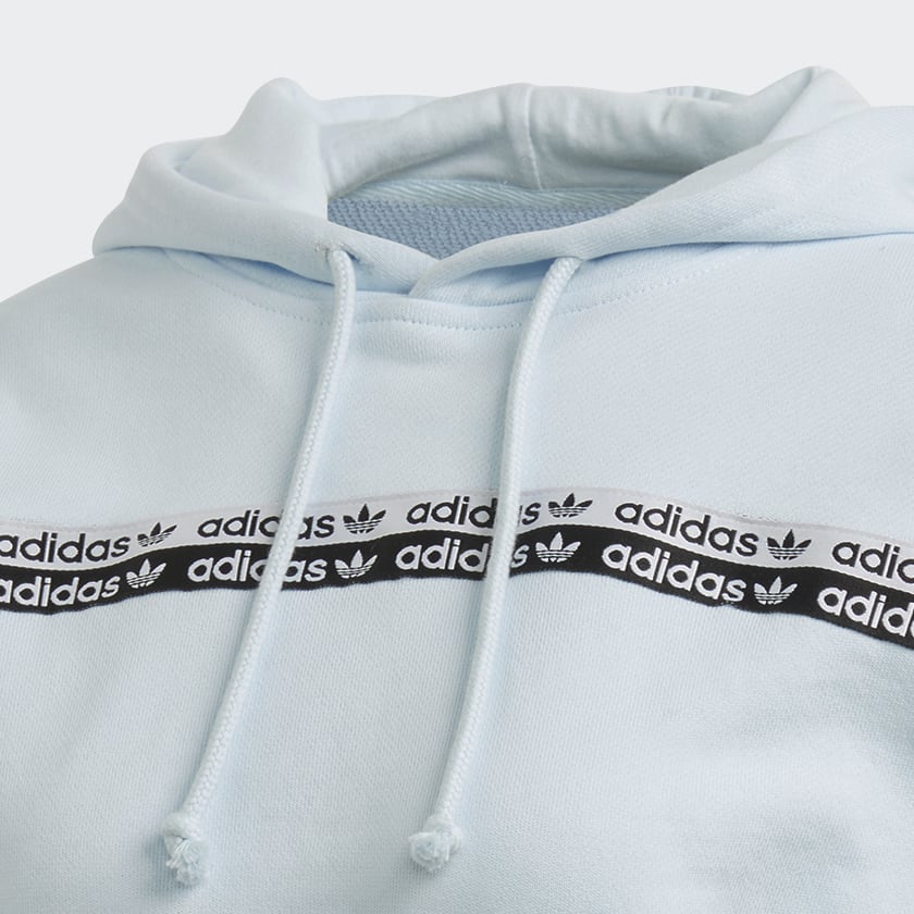 Adidas cropped hoodie mint hotsell